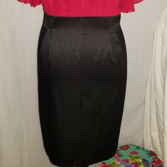 Avenue size 20 Red & Black dress - Picture 4 of 8